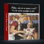 Funny Zombie Recipe Binder<br><div class="desc">Old Fashion canning image from World War II makes for a funny new twist on recipe binders! Zombie Apocalypse recipes!</div>