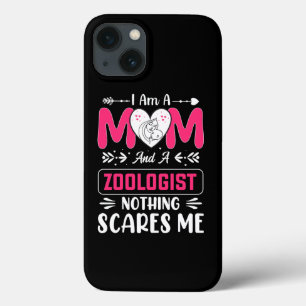 Funny Zoologist Mom, Zoologist Mom iPhone 13 Case