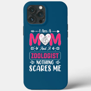 Funny Zoologist Mom, Zoologist Mom iPhone 13 Pro Max Case