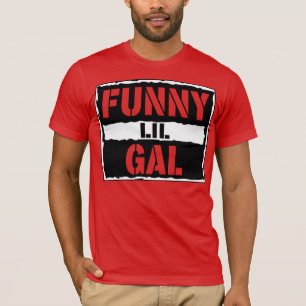 FunnyLilGalReacts Attitude Wrestling Shirt (Red)