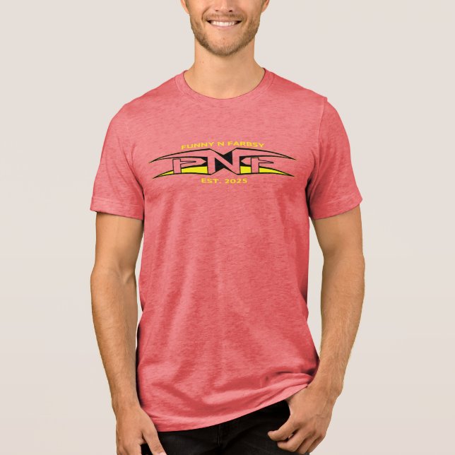 FunnyNFarbsy Impactful Challengers Shirt (Red) (Front)
