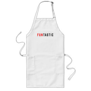 Funtastic funny design long apron