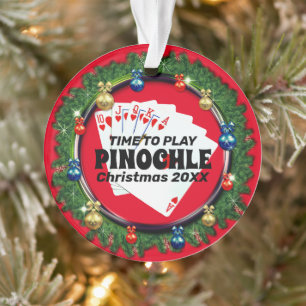 FunTime pour jouer Pinochle Noël