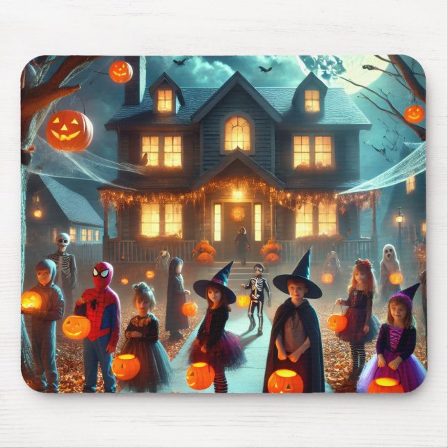 Funy Mouse Pads Halloween party2025 (Front)