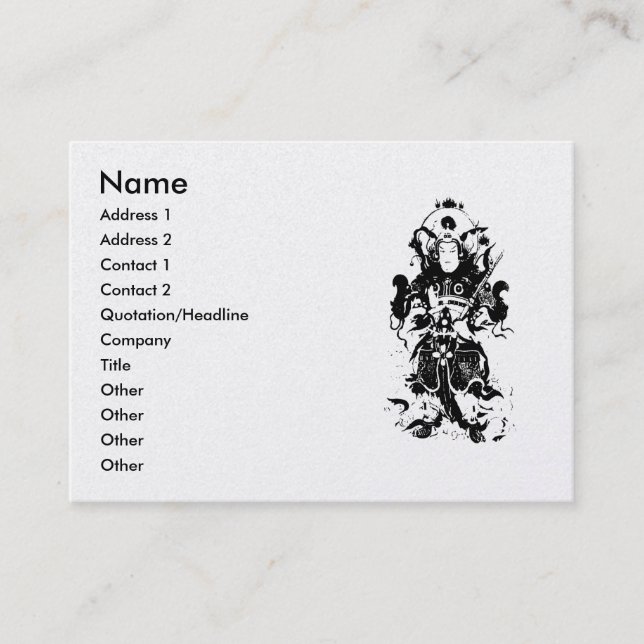 Fuotuo Business Card (Front)