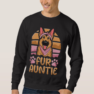 Fur Auntie - Breed German Shepherd Dog Aunt Sweatshirt