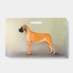 Für Aussteller und Doggen Züchter Badge