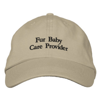 Fur Baby Care Provider Embroidered Hat
