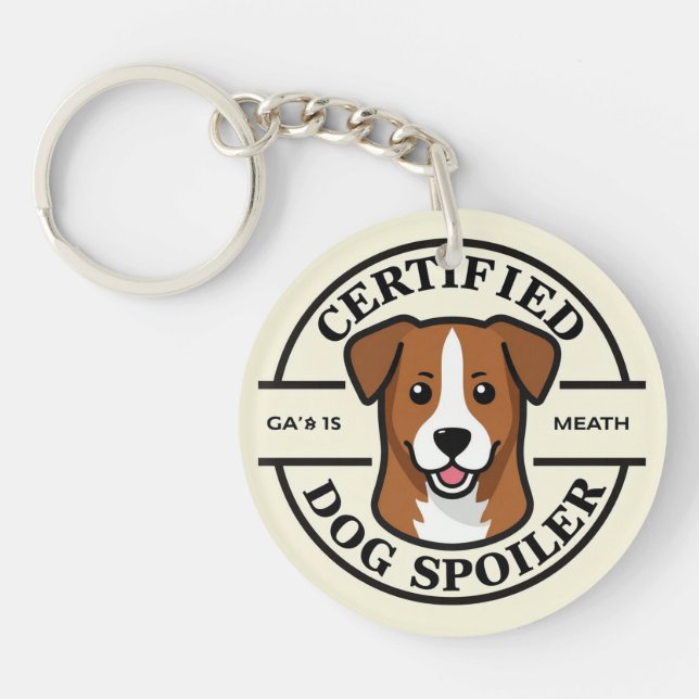 Fur Baby Spoiler Keychain (Front)