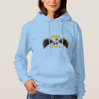 Fur & Chaos Funny Pet Lover Hoodie