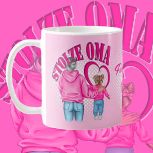 Für die stolze Oma Motiv Oma mit Enkelin Tasse Coffee Mug