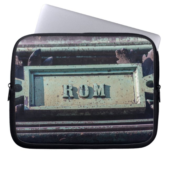 Für echte Römer und Rom-Fans! Laptop Sleeve (Front)