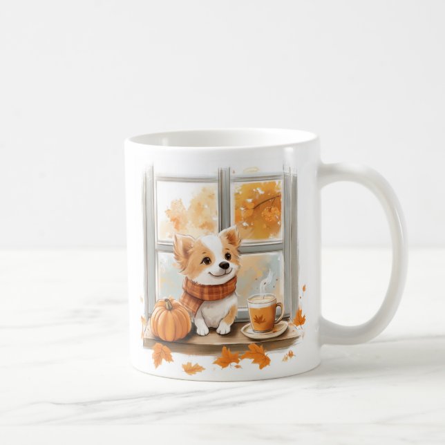 "Fur-Ever Fall Fan" Mug (Right)