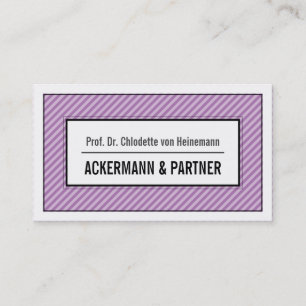 Für Frau Anwalt Business Card