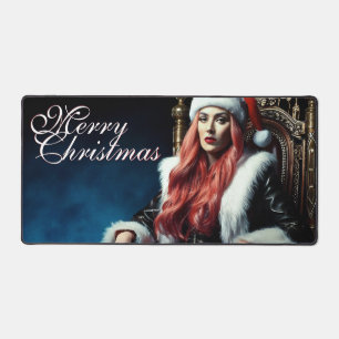 Fur & Leather Diva – Merry Christmas Desk Mat