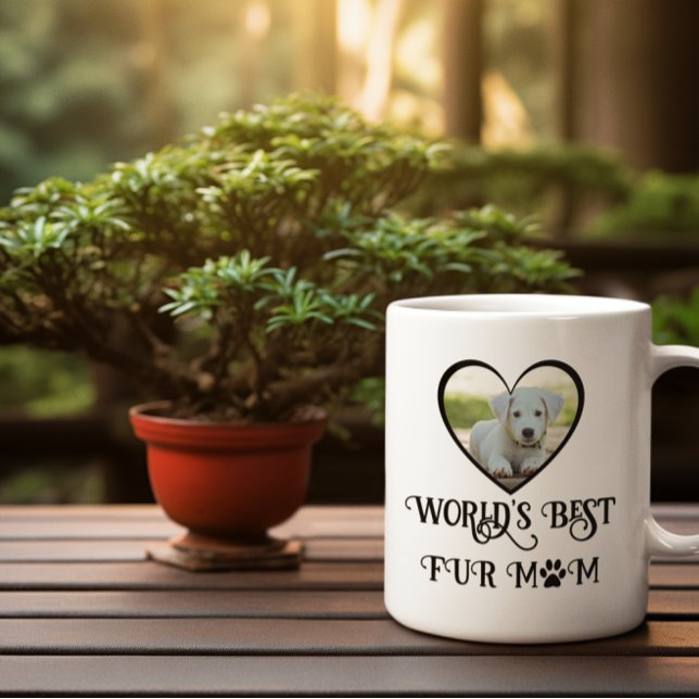 Fur Mom Dog Photo Coffee Mug (Creator Uploaded)