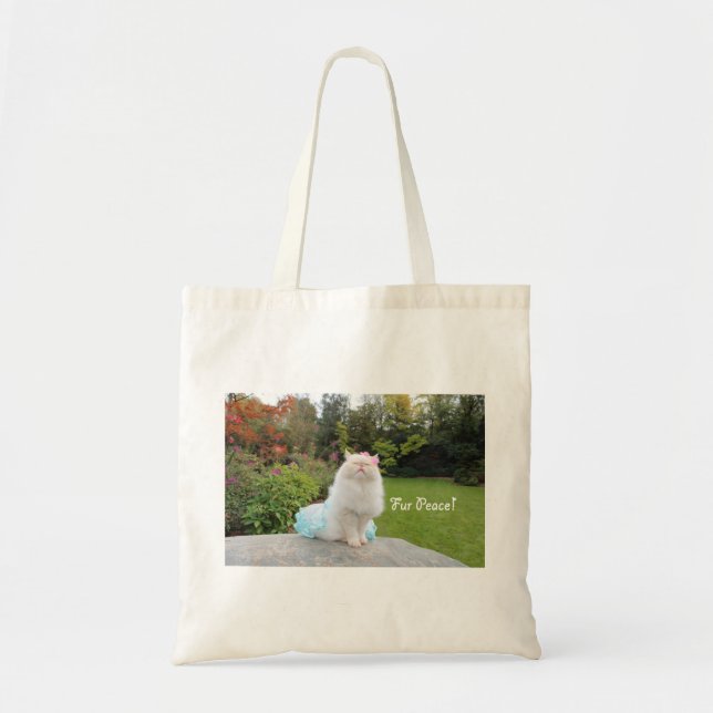 Fur Peace Tote Bag (Front)