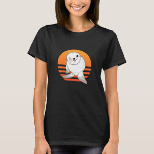 Fur Seal Cute Adorable Fun Hand Drawn Baby Animal T-Shirt