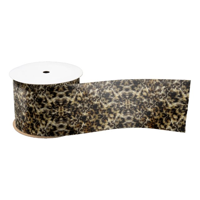 Fur Spirit Design Texture Satin Ribbon (Spool)