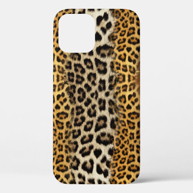 Fur texture: fox and leopard. Case-Mate iPhone case (Back)