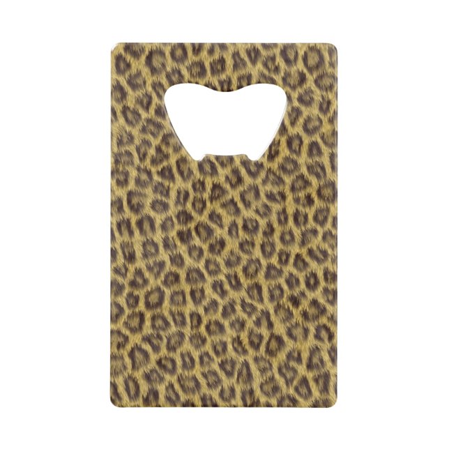 Fur texture wallet bottle opener (Front)