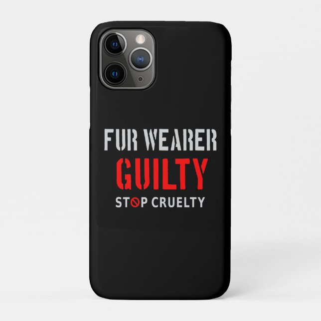 Fur wearer guilty Case-Mate iPhone case (Back)