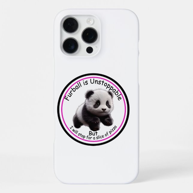 Furball: I am Unstoppable iPhone Case (Back)