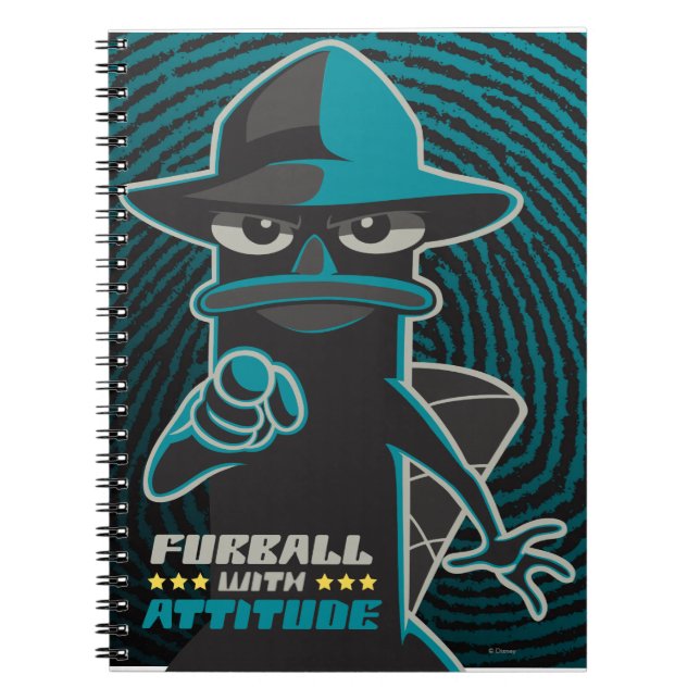 Furball With Attitude Notebook (Front)