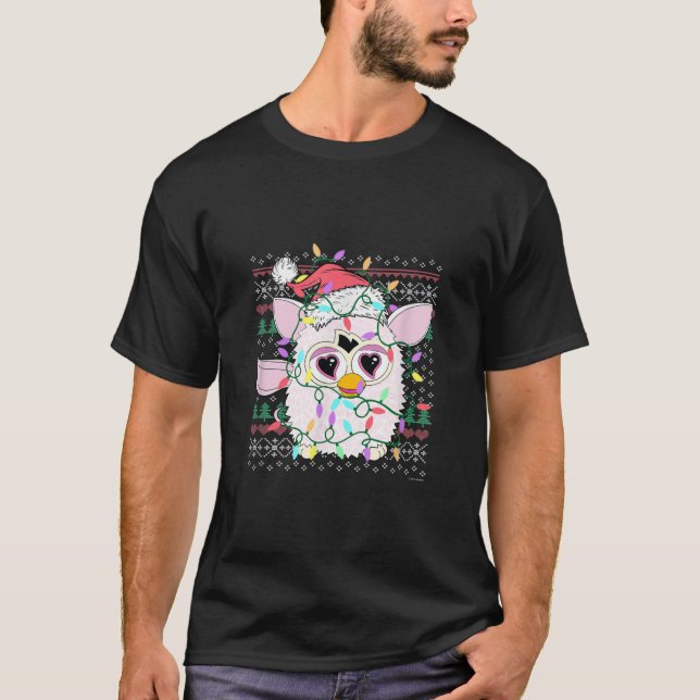 Furby Christmas Lights Sweater  (Front)