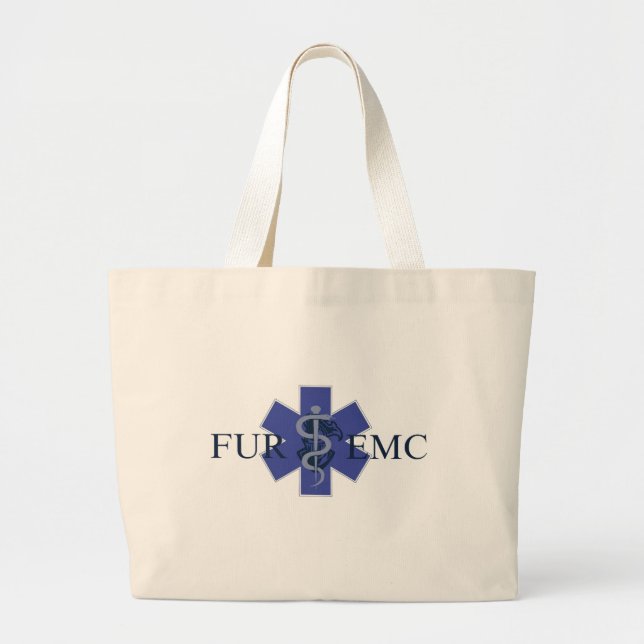 FUResponder Merch! Large Tote Bag (Front)