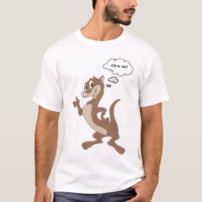 Furet T-shirt "Ch'a va?" (Front)