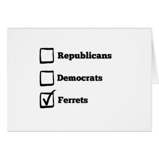 Furets de sélection ! Copie politique de furet