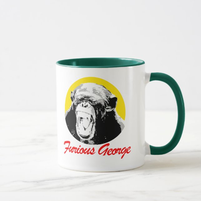 Furious George T-shirt Mug (Right)