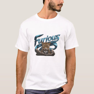 Furious Leopard: Bold and Fierce Design T-Shirt
