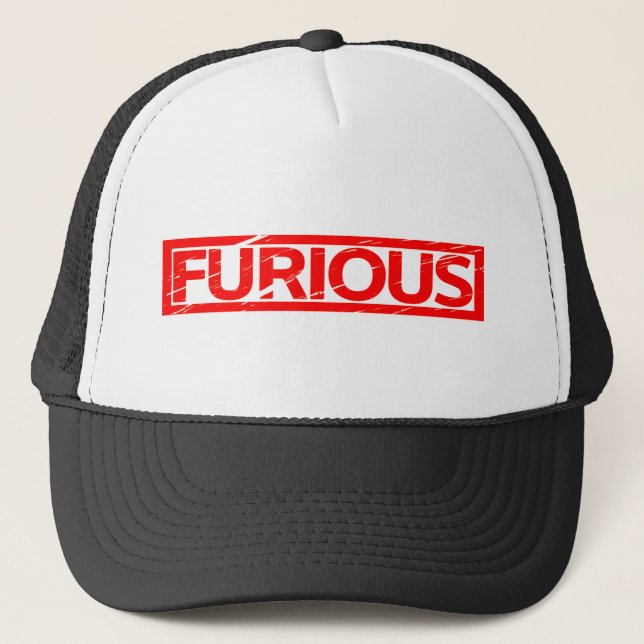 Furious Stamp Trucker Hat (Front)