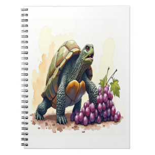Furious Turtle Stomping Grapes. Notebook