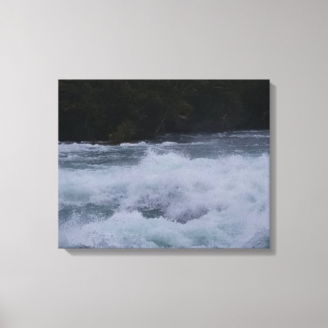 Furious Waters of the Niagara! Canvas Print (Front)