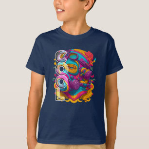 FURISTIC FIGURE WITH GAS MASK. T-Shirt