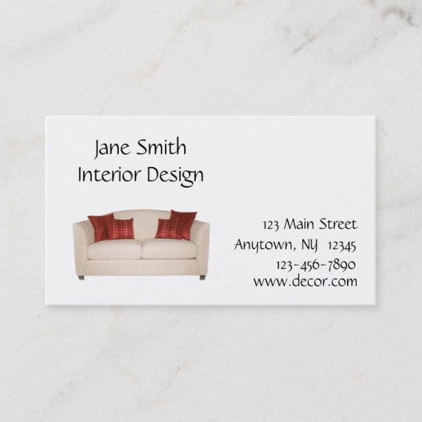 Home Staging Business Cards & Profile Cards Zazzle CA
