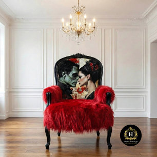 Furniture Decoupage Bride of Frankenstein Tissue Paper