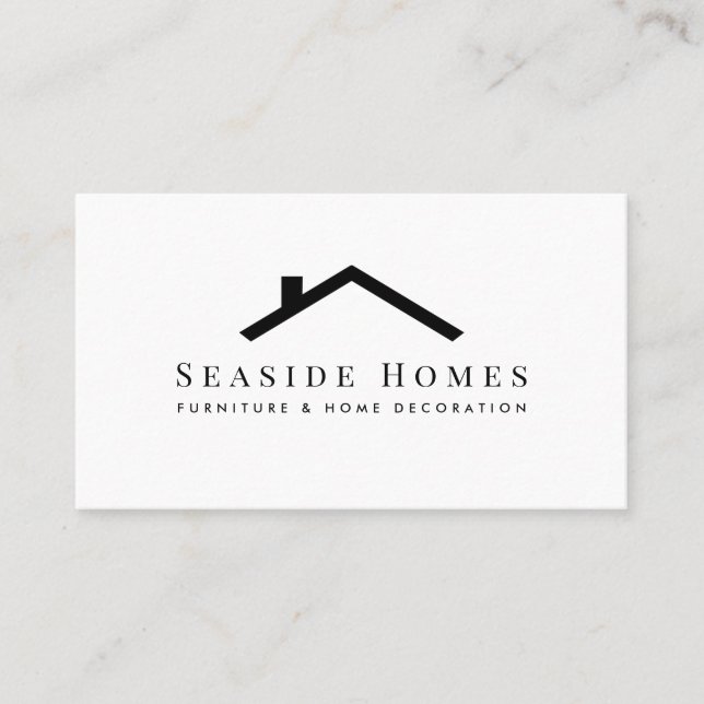 Furniture & Home Decoration Business Card (Front)