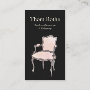 Furniture Refinishing and Upholstery Calling Card