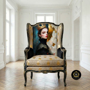 Furniture Regal Darkness Queen Decoupage Tissue Paper