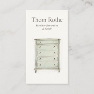 Furniture Restoration, Refinishing and Repair Cal Calling Card