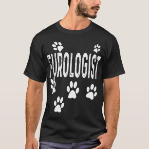 Furologist Funny Dog Groomer Cat Lover Vet Vet Tec T-Shirt