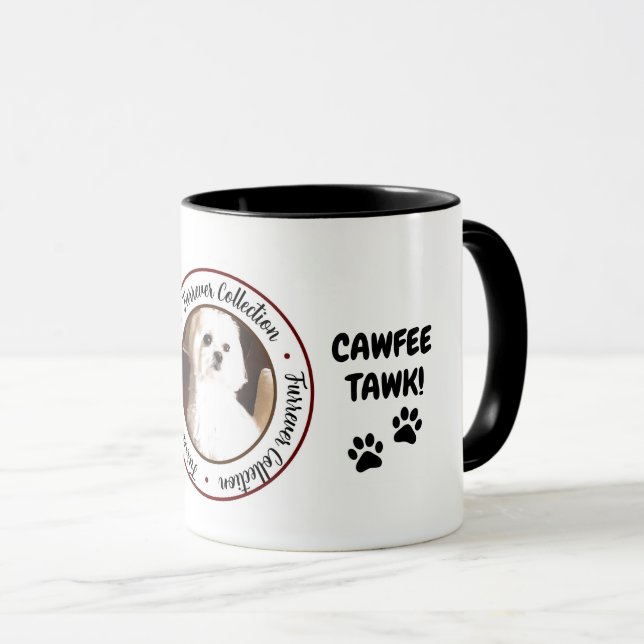 Furrever Cawfee Tawk Mug (Front Right)