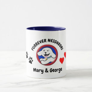 Furrever Neighbours Personalized Mug