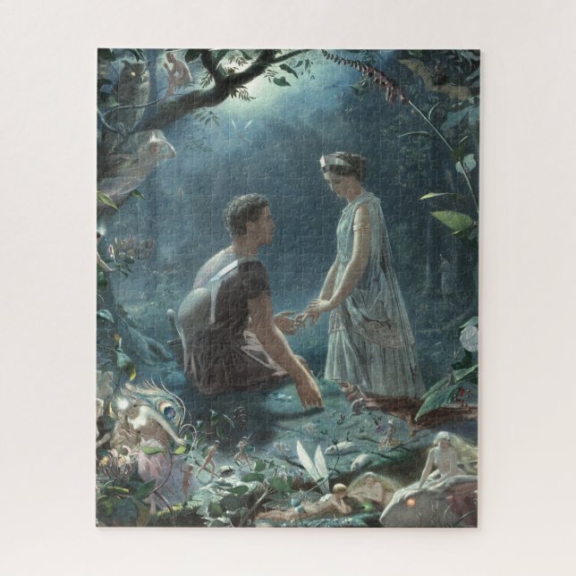 Furries: Shakespeare's A Midsummer Night's Dream Jigsaw Puzzle (Vertical)