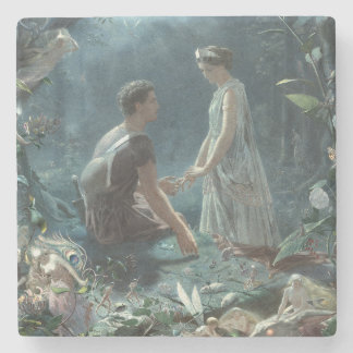 Furries: Shakespeare's A Midsummer Night's Dream Stone Coaster