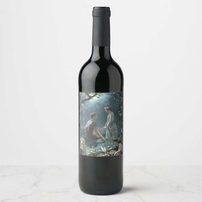 Furries: Shakespeare's A Midsummer Night's Dream Wine Label (Front)